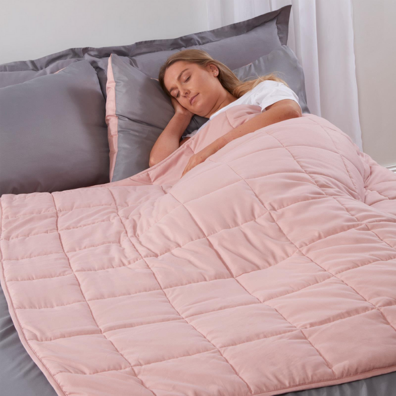 Pink Quilt Weighted Blanket My Blanket USA